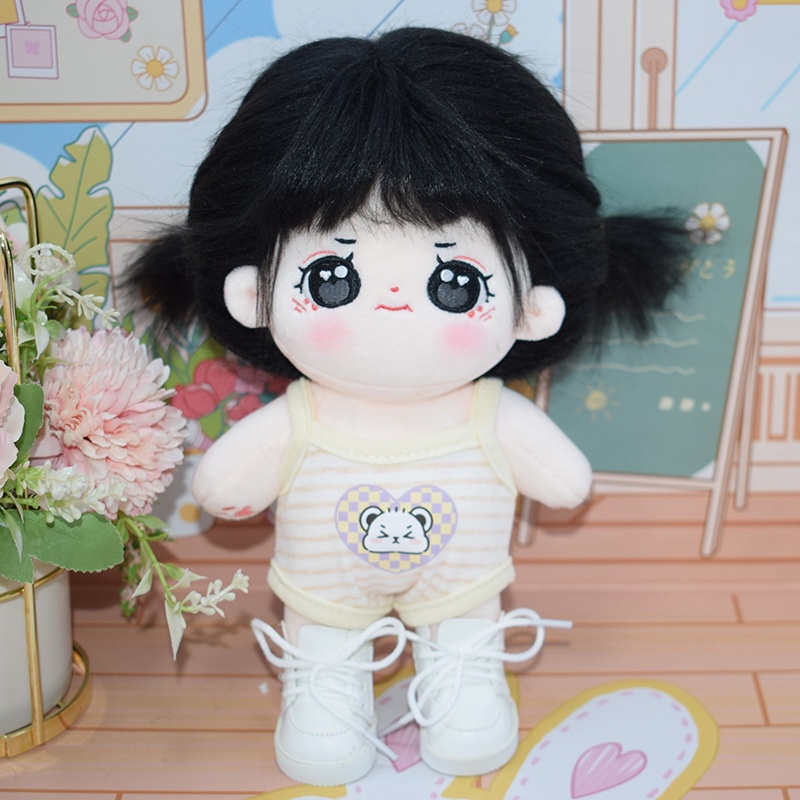 Jumpsuit Bằng Cotton Dễ Thương Dành Cho Búp Bê