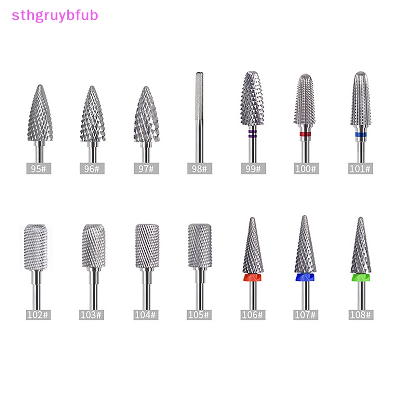 Mũi Mài Móng Tay Bằng Thép Vonfram Chuyên Dụng Cho Máy Mài Điện