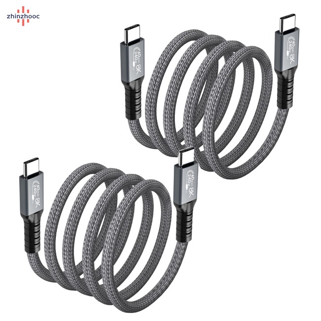 Dây Cáp Sạc Nhanh vip Usb 4.0 Hai Đầu 8k 40gbps Pd 240w Cho Thunderbolt 4