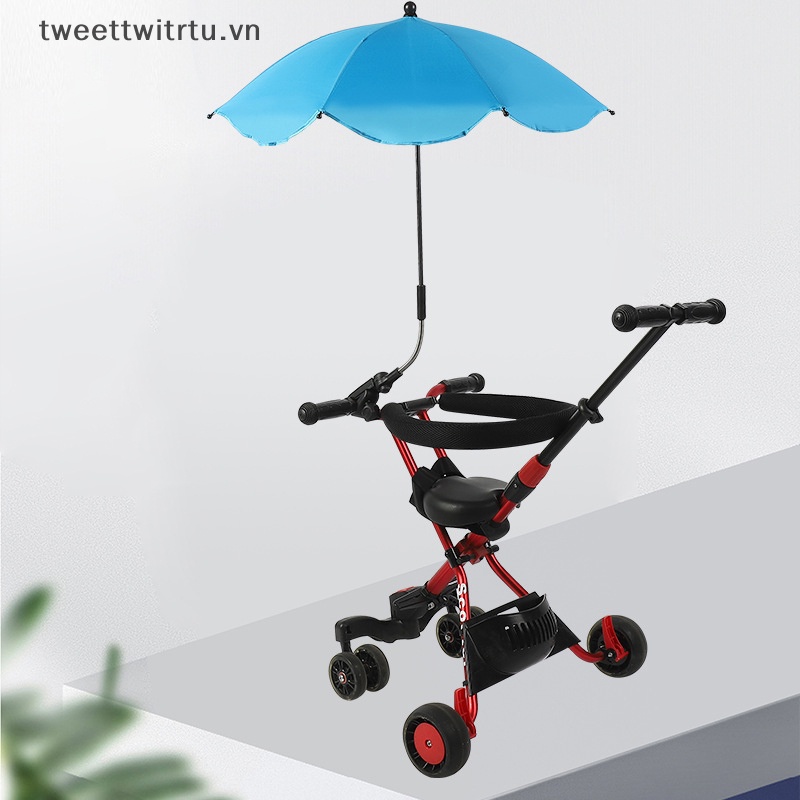 Dù Che Nắng Chống Mưa Chống Tia UV Thông Dụng Cho Xe Đẩy Em Bé