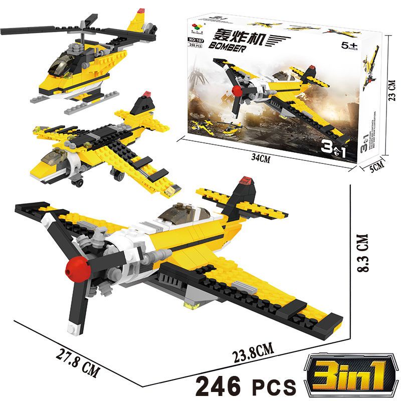 Bộ Lắp Ghép Lego Máy Bay Đồ Chơi Cho Trẻ Em