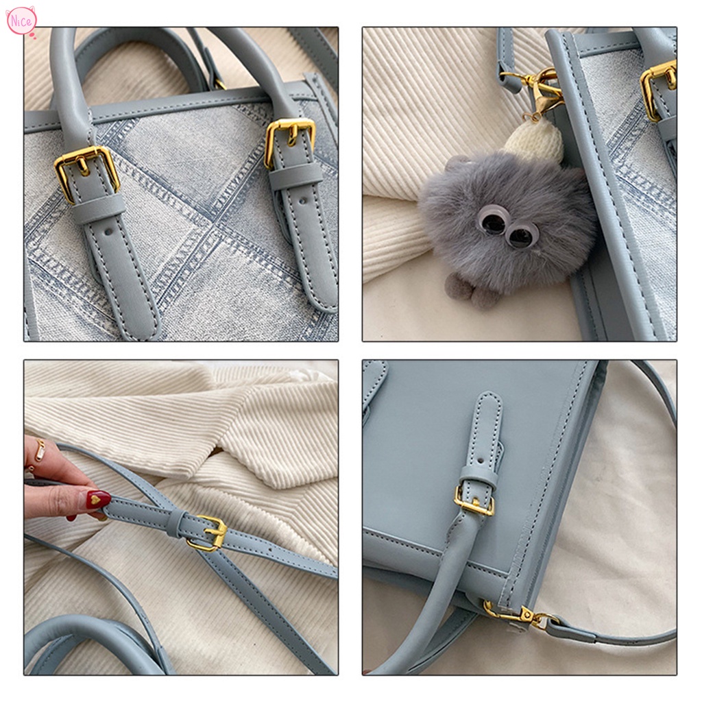 Túi Xách Da PU Đeo Chéo Thời Trang Cho Nữ