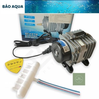 Máy sục sủi thổi khí oxy hồ cá cảnh resun aco-002 - máy oxy bể cá 25w