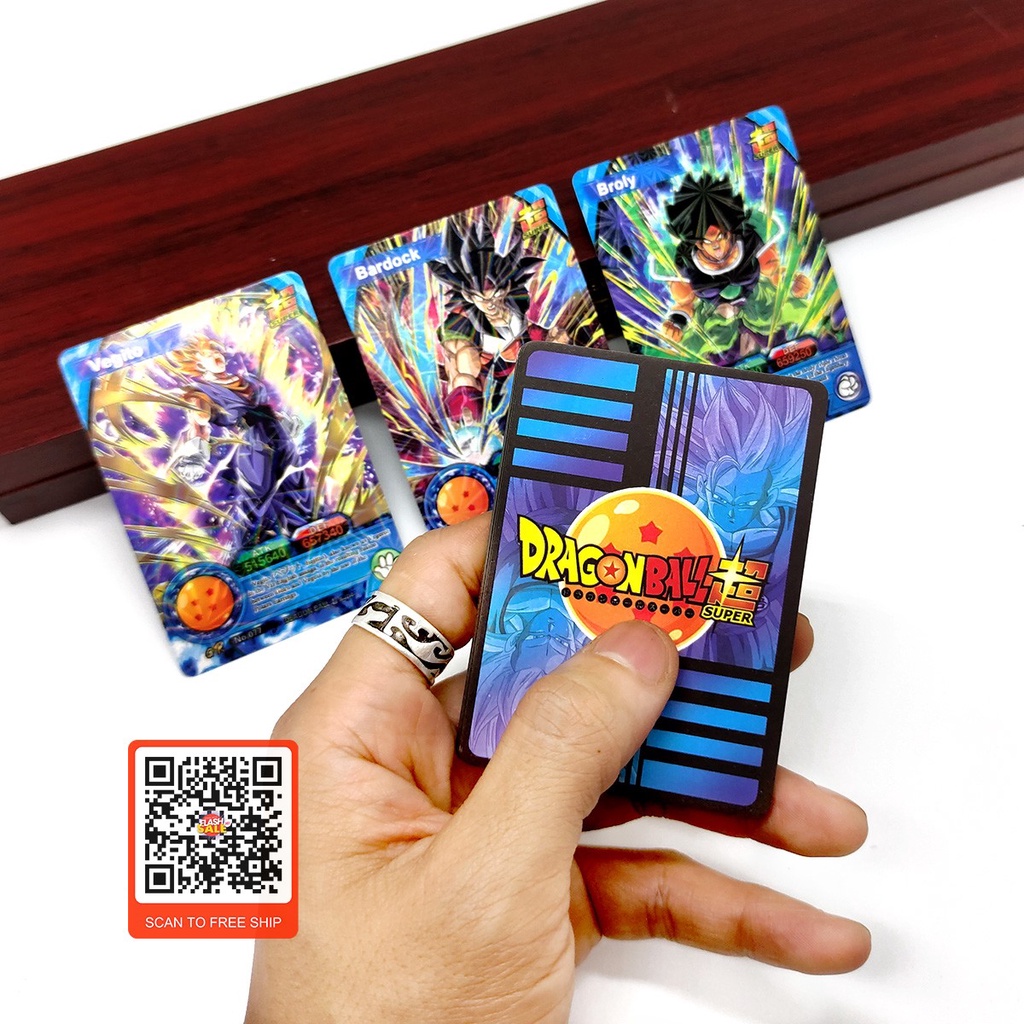 Bộ Bài 7 Viên Ngọc Rồng Dragon Ball Thẻ Kim Tuyến - Bộ thẻ bài Dragon ball card-Thẻ bài Đồ Chơi
