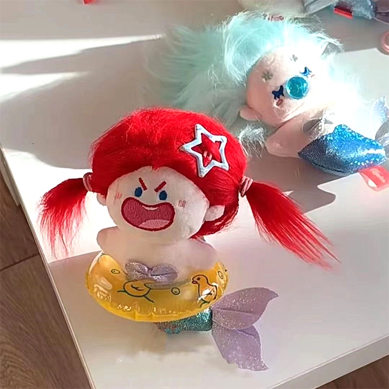 Đồ Chơi Búp Bê Nàng Tiên Cá Mini Mềm Mại Dùng Làm Quà Tặng Sinh Nhật DIY