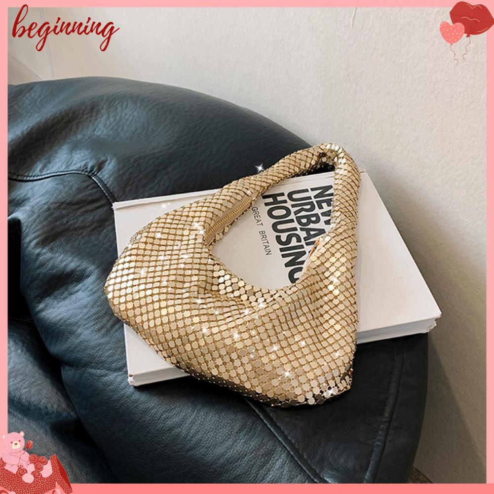 ✿ Phụ Kiện Bắt Đầu Cho Xe Hơi ✿ Túi Xách Đeo Vai Đính Kim Sa Lấp Lánh Phong Cách Boho Thời Trang 2023 Sang Trọng Cho Nữ