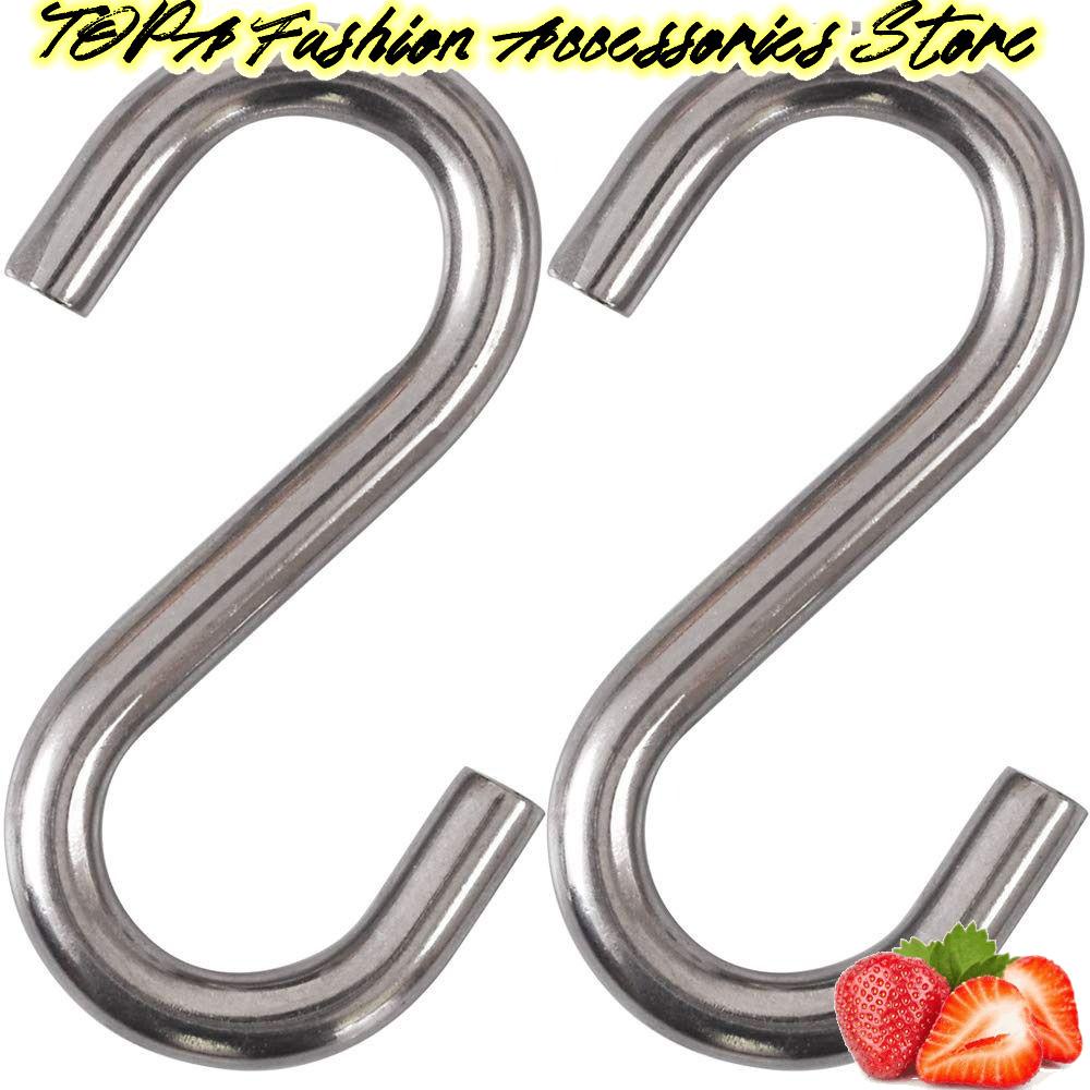 Topabc1 2 Móc Treo Võng Chịu Lực 70mm / 2.75in: 300 (kg) 2.75in Hình Chữ S