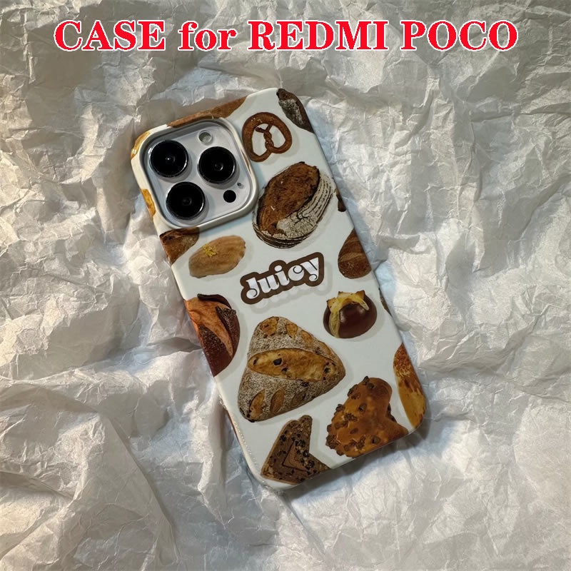 Ốp Điện Thoại Cứng In Hình Thức Ăn Cho Redmi Note 12 5G 11 Pro + 11S 10 2022 12C A1 POCO X4 GT X3 X2 M4 M3 Pro F4 F3 F2