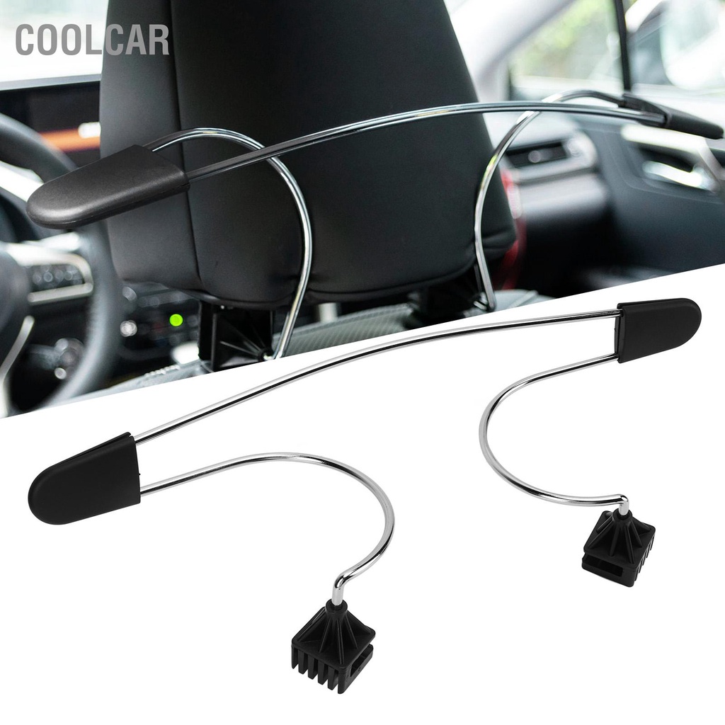 CoolCar Ghế Sau Ô Tô Tựa Đầu Móc Treo Quần Áo Đa Năng Khoác Mua Sắm Túi Dù Giá Đỡ