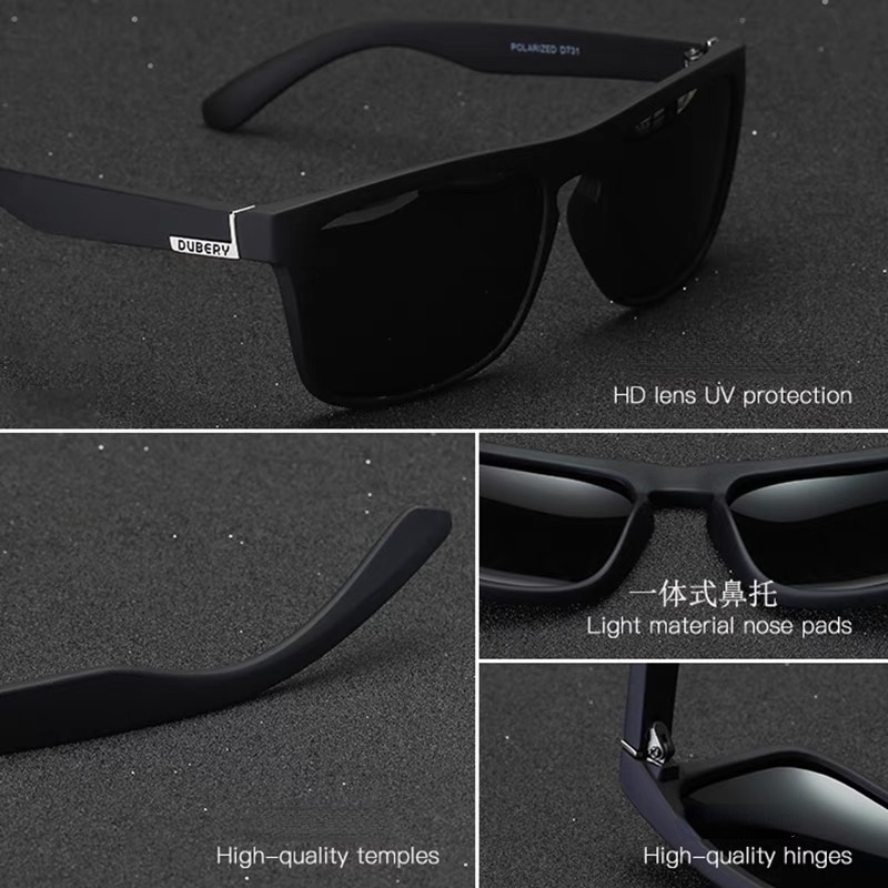 Kính Mát Phân Cực Chống Tia UV Phong Cách Thể Thao Thời Trang Cho Nam Và Nữ