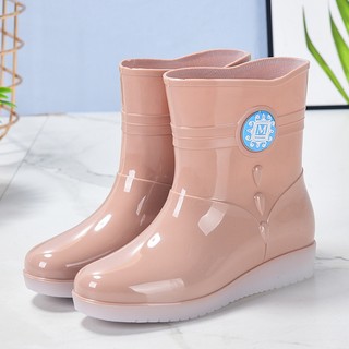 CHZK Ủng Đi Mưa Bằng Cao Su Tiện Dụng Mới Chống Thấm Nước