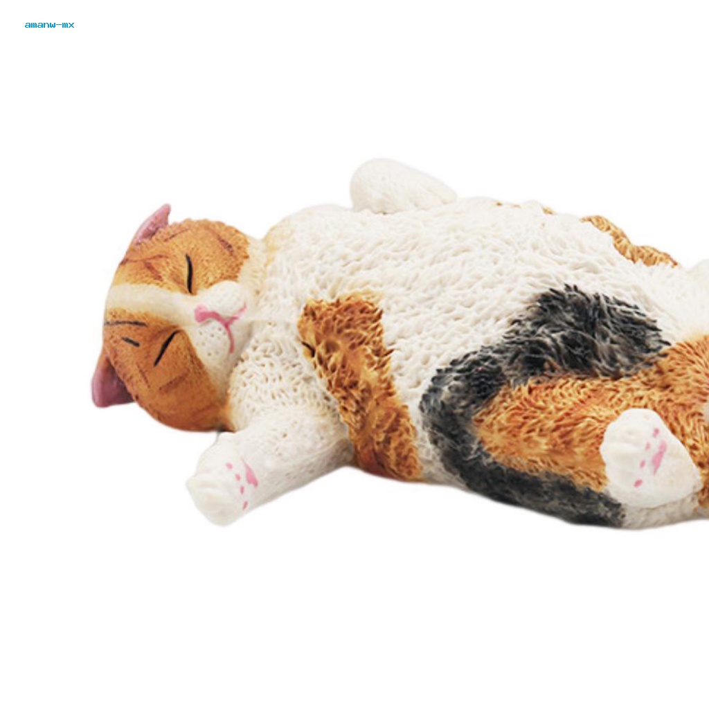 Đồ trang trí Chú Mèo Mini Dễ Thương Dùng Trang Trí Bàn Làm Việc