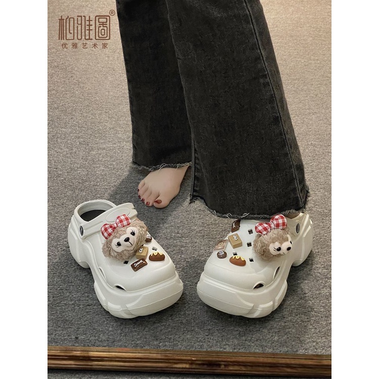 Serein dép cross dép nữ dép bánh mì dép xỏ ngón nữ 2023 NEW 080315