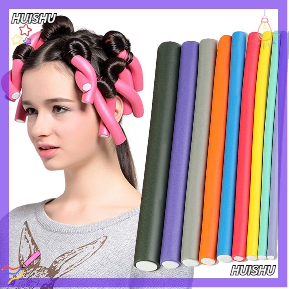 Set 6 Lô Uốn Tóc Xoăn Bằng Nhiệt Không Làm Nóng