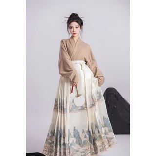 Five-y year ming made hán phục váy cách tân phong cách trung hoa mới cho nữ