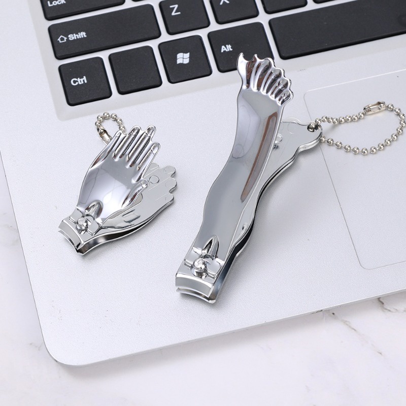 Kéo Cắt Móng Tay / Chân Bằng Thép Carbon Bền Bỉ Có Thể Tái Sử Dụng