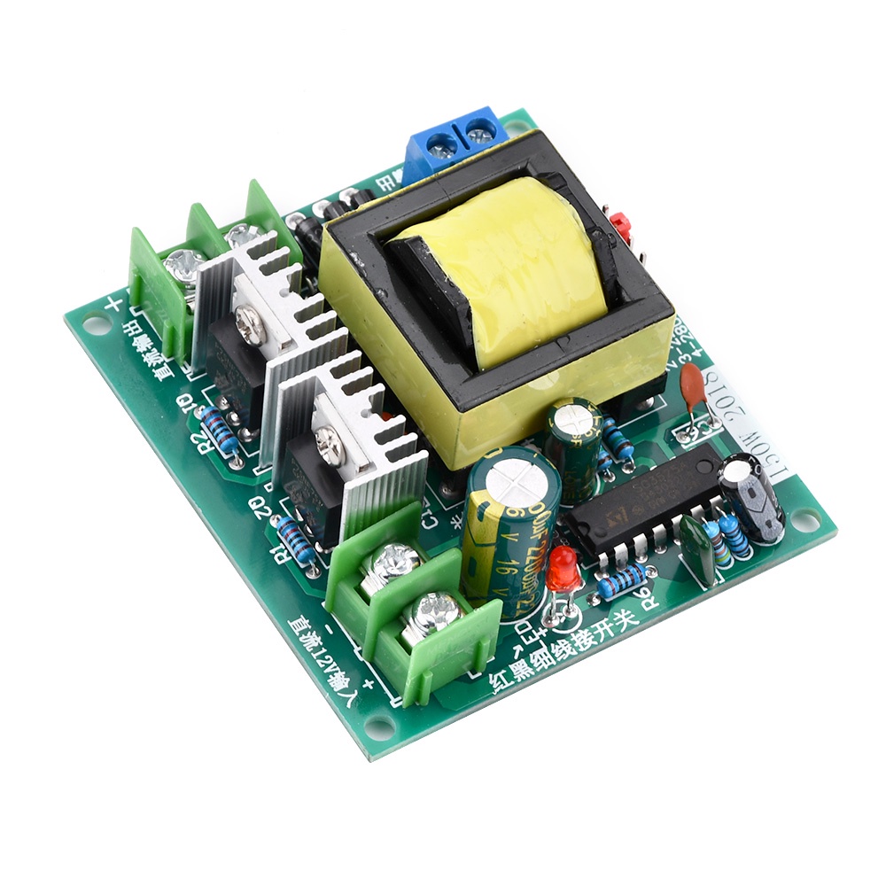 RIRIHI Bảng Mạch Biến Áp 150W DC 12V / 24V Sang 110v220V