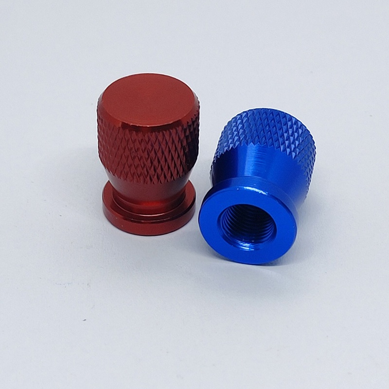 Xe máy bánh xe cắm van lốp nắp đậy bụi hợp kim nhôm chống bụi ô tô xe máy bánh xe cắm van phụ kiện nắp van - YKD