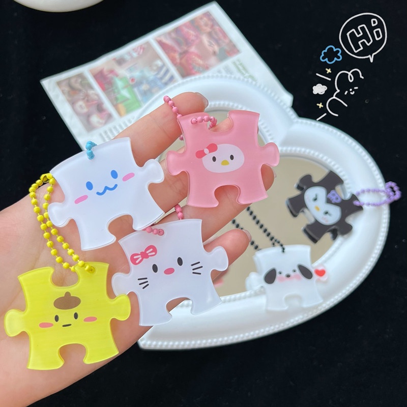 Móc Khóa Xếp Hình Tình Bạn sanrio