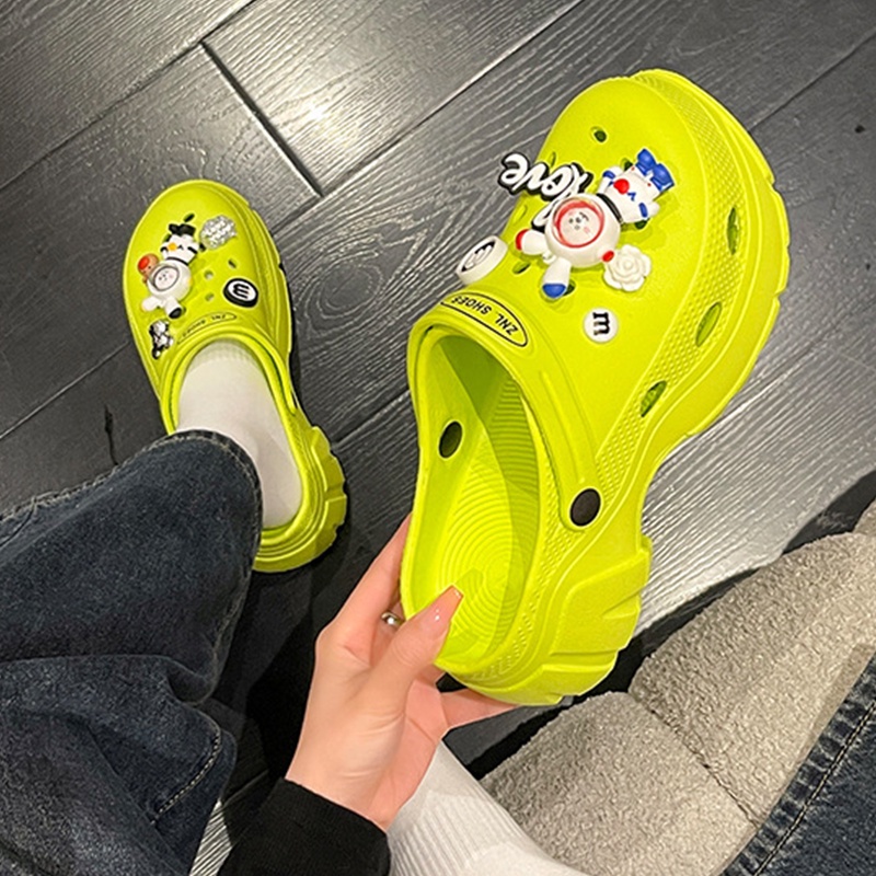 Prowow❤Dép Sandal Đế Dày Mềm Mại Thời Trang Mùa Hè Dành Cho Nữ