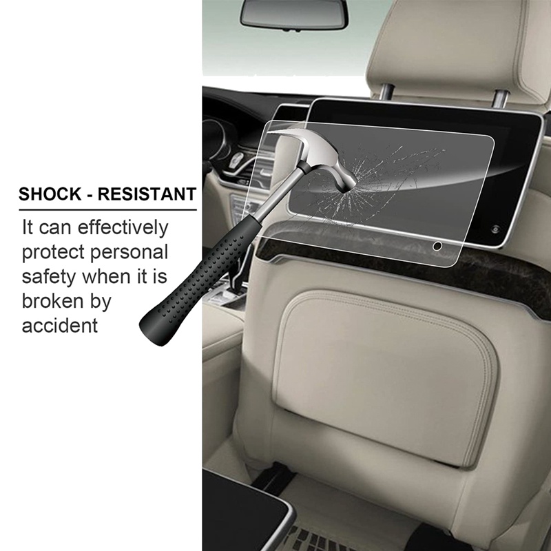 1 cái phim màn hình tv cho ghế sau -bmw 7 series mới / x5 x6 / 5 series, tựa đầu ghế sau màn hình tv phim kính cường lực