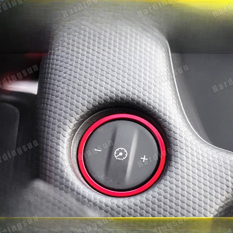 Vòng Dán Bảo Vệ Công Tắc Khởi Động Máy Lạnh Xe Hơi Honda City GN / Hatchback 2020-2022 Bằng Hợp Kim Nhôm