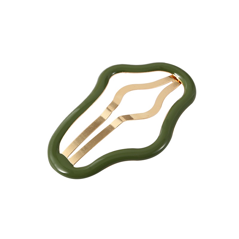 Kẹp tóc hình đám mây kim loại cho phụ nữ cô gái thanh lịch tóc mái bên bb kẹp phân mảnh kiểu tóc kẹp tóc thời trang phụ kiện tóc