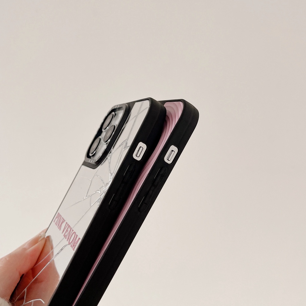 Blackpink mirror casetify phone case cho iPhone 15 14 13 12 11 pro max plus, vỏ cứng