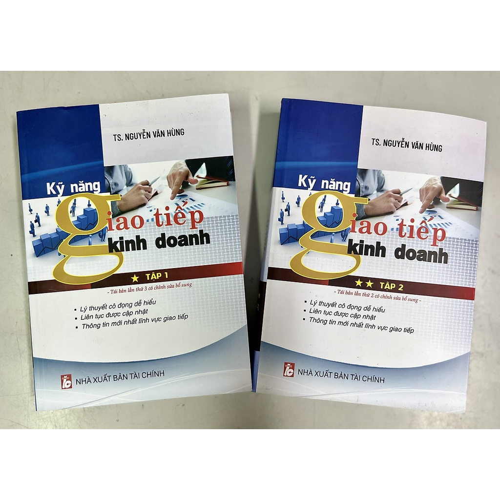Sách Combo Kỹ Năng Giao Tiếp Kinh Doanh (tập 1 + tập 2) - Nhà Sách Sự Thật