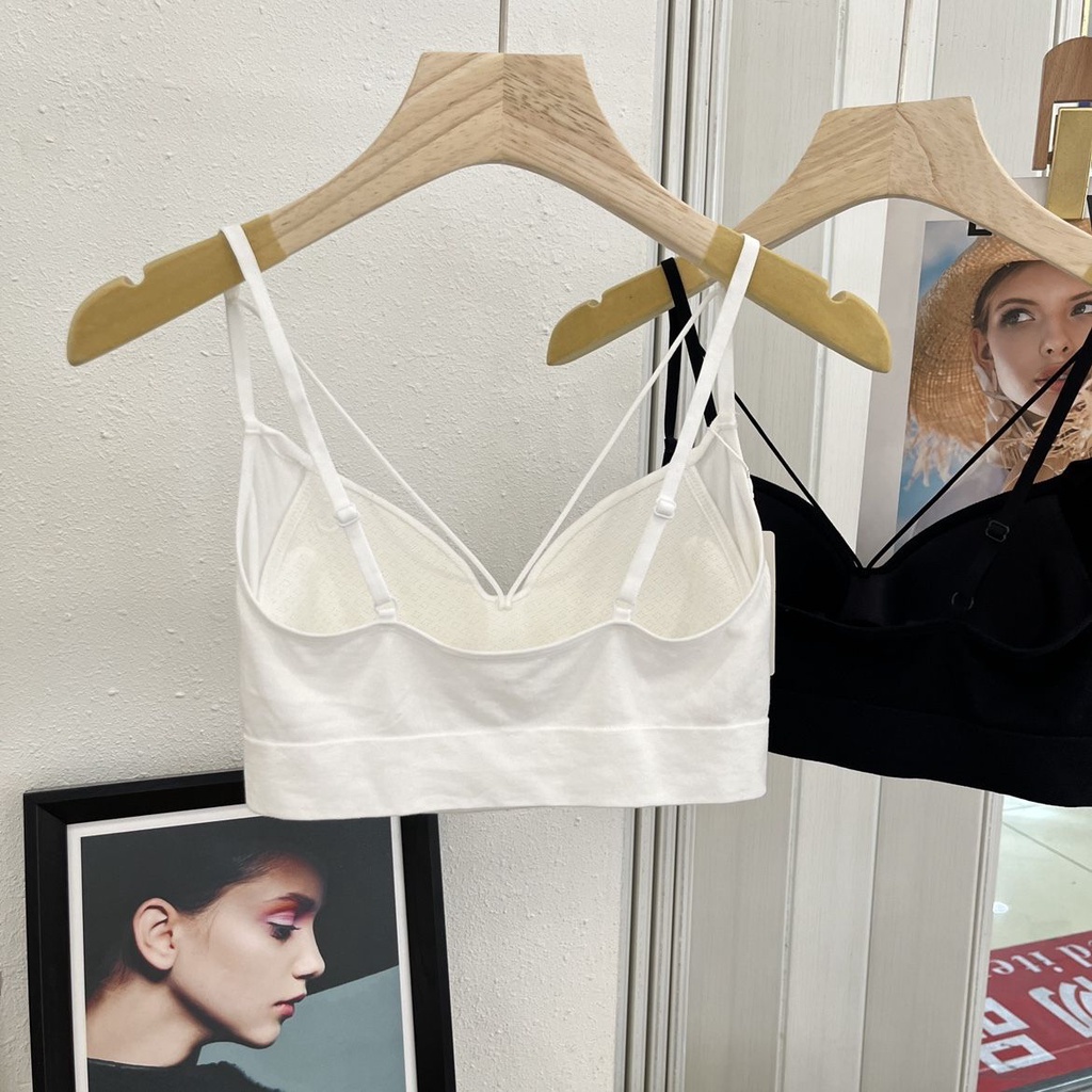 Áo Lót Ống Hở Lưng Không Đường May Phong Cách Quyến Rũ