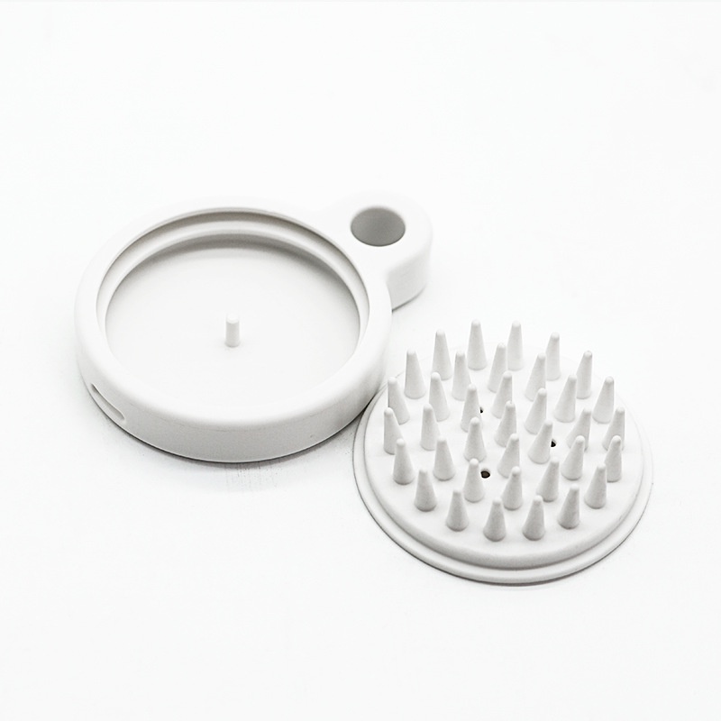 Lược khô và ướt - lược gội đầu Silicone Nhật mát xa da đầu Kích thước: 8.5 X 7 X 3.5cm SUNNY DAY