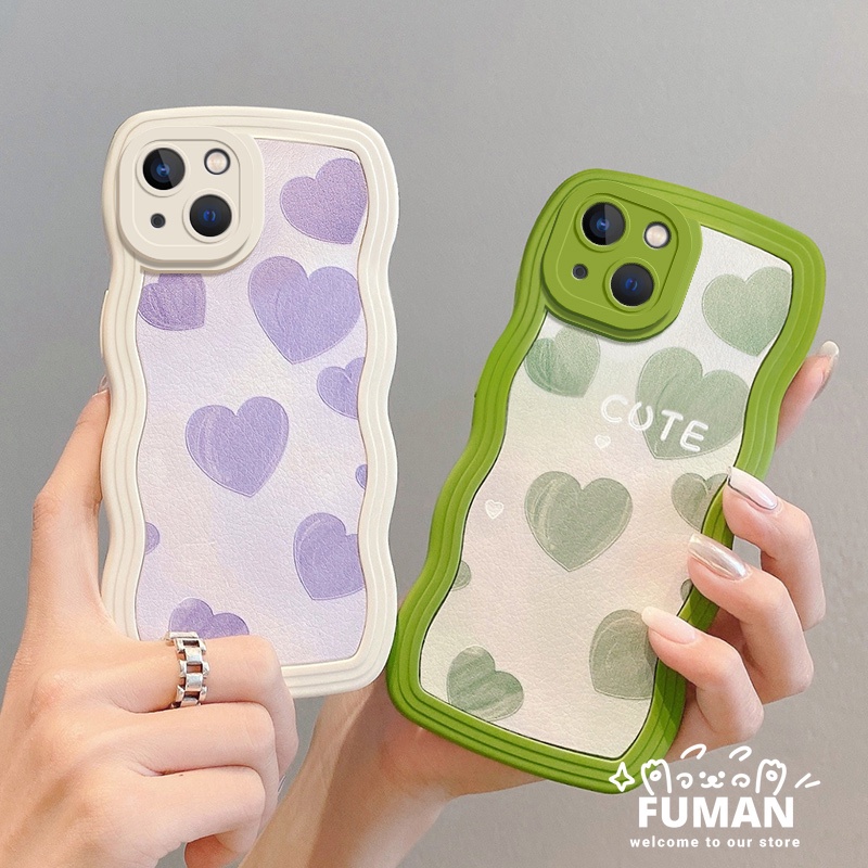 Tương thích với redmi k60 k50 k40 k30 pro k60e k40s k50 ốp lưng siêu âm hoạt hình dễ thương daisy love wave pattern couple Ốp lưng di động