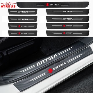 Miếng dán cửa ô tô suzuki ertiga miếng dán bảo vệ da bằng sợi carbon ngưỡng tự động chống trầy xước