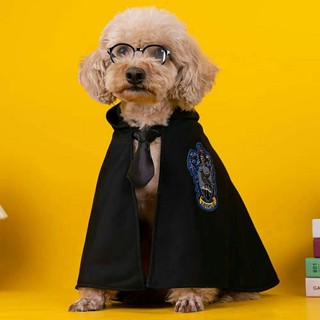 Quần áo cho thú cưng, mèo, áo choàng harry potter, áo choàng, áo choàng siêu nhân cho chó, áo choàng học viện ma thuật
