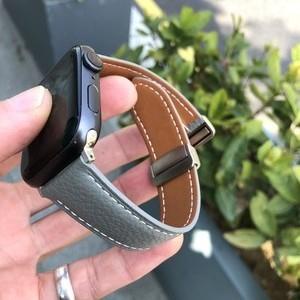 Không thấm nước và mồ hôi Dây đeo bằng da thật cho Apple Watch ultra 49mm iWatch Series 8 7 6 5 4 41mm 45mm 40mm 44mm