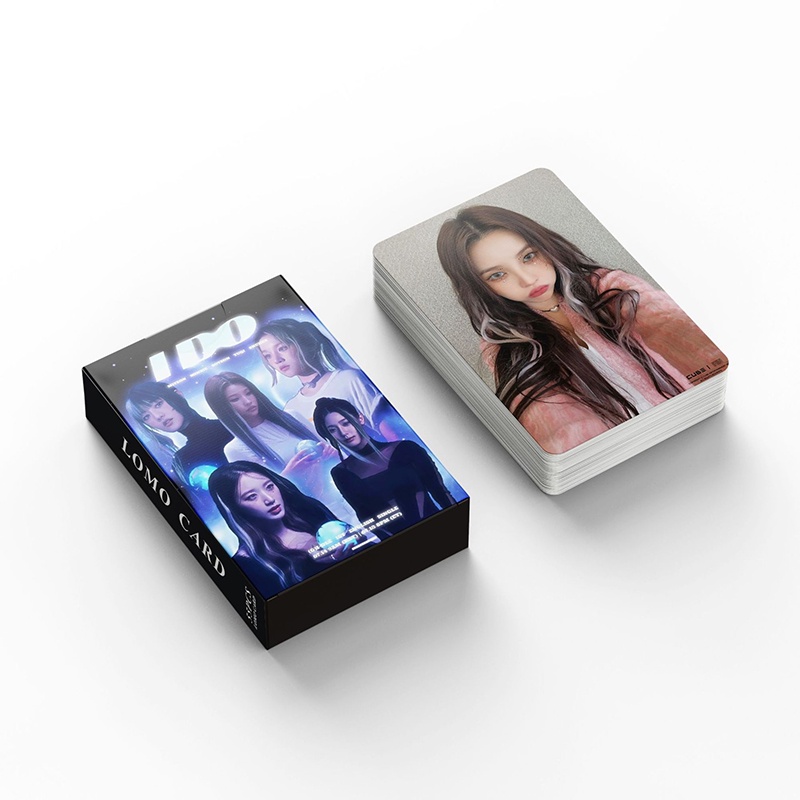 I-DLE LOMO Card Set 55 Tấm Thẻ Ảnh I DO Hình Nhóm Nhạc