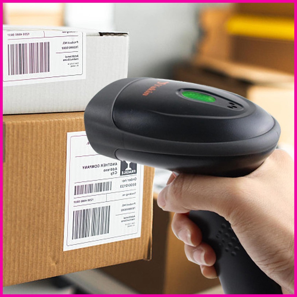 Máy quét mã vạch di động không dây máy quét mã vạch 1d 2d cầm tay đầu đọc mã vạch qr cầm tay