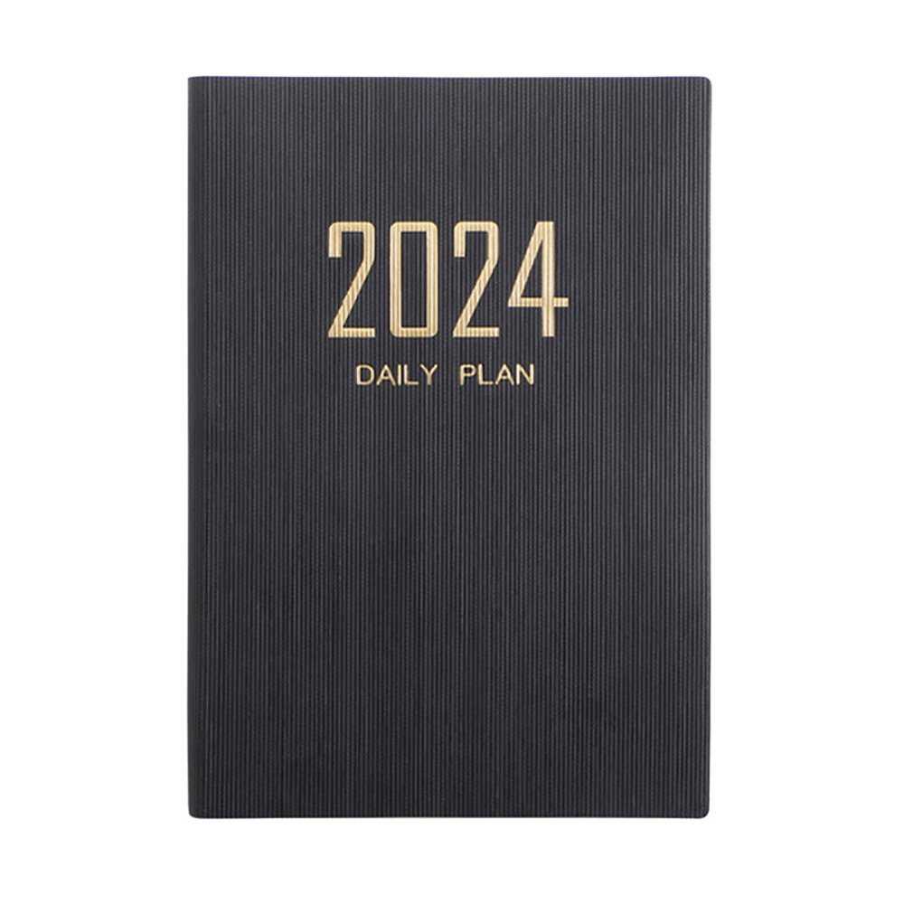 2024 a5 notebook 365 days portable pocket notepad daily weekly agenda planner văn phòng phẩm đồ dùng học tập văn phòng snfk