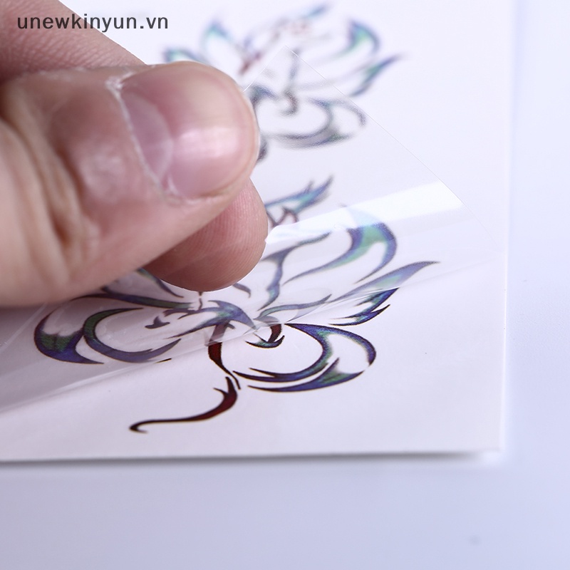 Uu dán hình xăm tạm thời không thấm nước nine tail fox water transfer flash tatoo vn
