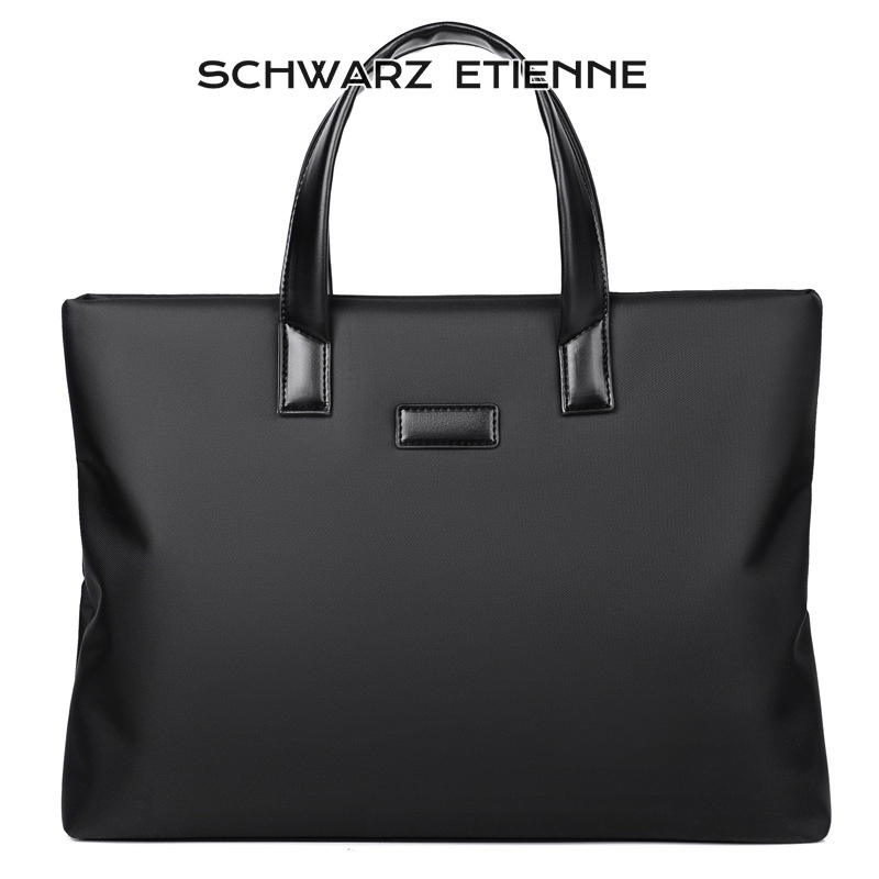 Schwarz etienne thời trang hàn quốc đơn giản kinh doanh đa năng dung lượng lớn cặp nam túi đựng tài liệu xách tay túi máy tính