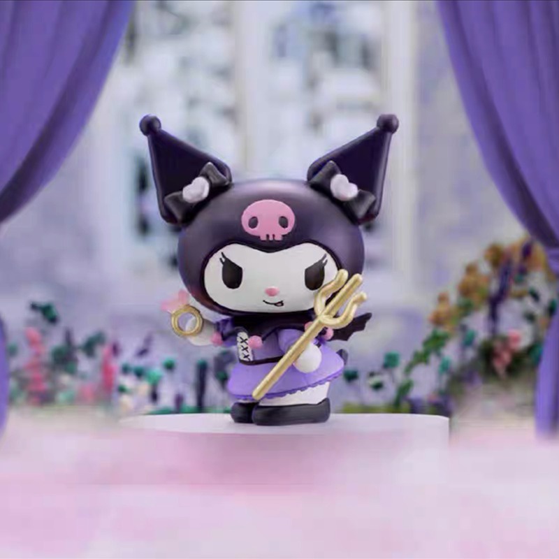 Sanrio kuromi original mystery box birthday party series mini figure surprise blind box người hâm mộ mô hình dễ thương bộ sưu tập quà tặng đồ chơi