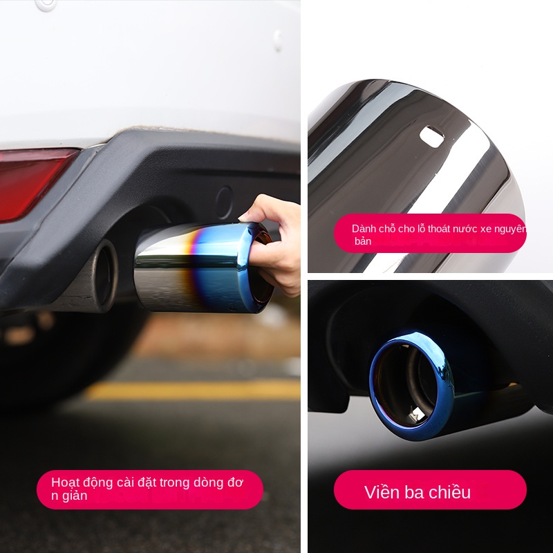 Mazda cx5 2017-2023 thích hợp cho mazda cx5 sửa đổi tay áo 17-23 mới cx-5 phụ tùng đặc biệt phụ kiện trang trí ống xả