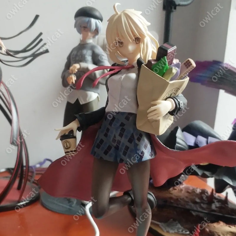 Mô Hình Nhân Vật Fate Grand Order Artoria Pendragon Alter  FGO Saber 25cm 1/7 Dark-Tainted Tyrant Fate Stay Night No.3 Servant SR 4Star PVC Figure Packed in Box