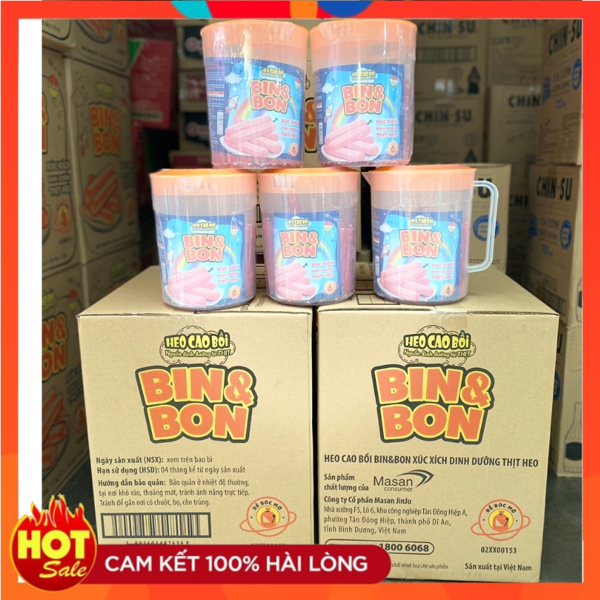 Xúc xích heo hủ 50 cây Ponnie x 19g