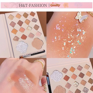 COD Beauty eyeshadow long-lasting eyeshadow makeup, 18 color powder hot gold eyeshadow palette, waterproof sweatproof, matte pearlescent eyeshadow