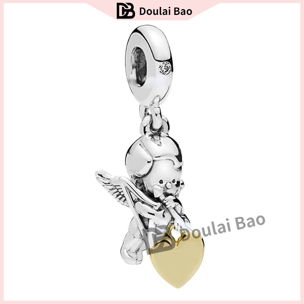 Pandora pink series diy sweet beaded bracelet bracelet bracelet ring hạt ngày lễ tình nhân món quà tình yêu