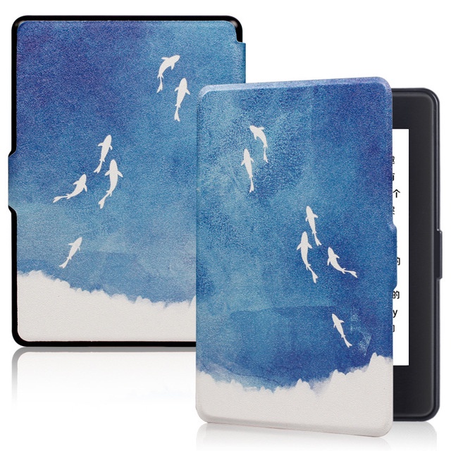 Vỏ mới cho kindle 2016 thế hệ thứ 8 vỏ từ tính siêu mỏng mỏng sy69jl 8 auto sleep wake up