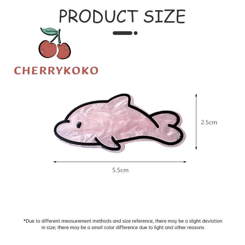 🍒🍒CHERRYKOKO Kẹp Tóc Hình Xương Cá Nhỏ Nhắn Dễ Thương Cho Nữ