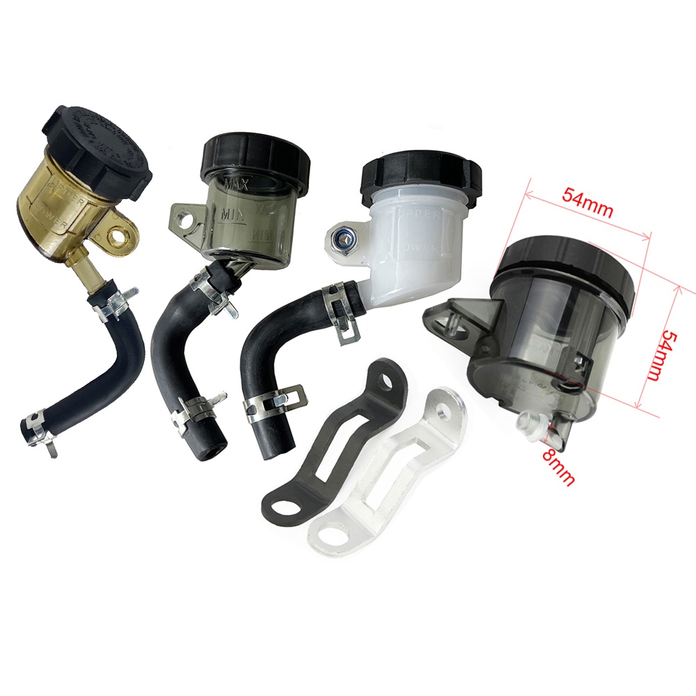 Xe máy phổ thông phanh bình dầu chân phanh chính xi lanh dầu cốc chứa chất lỏng bình chứa bụi bẩn xe đạp xe tay ga pitbike