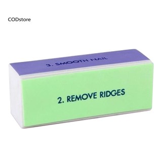 Kdc 1pc nail art shine polished buffer sanding manicure tools khối đánh bóng